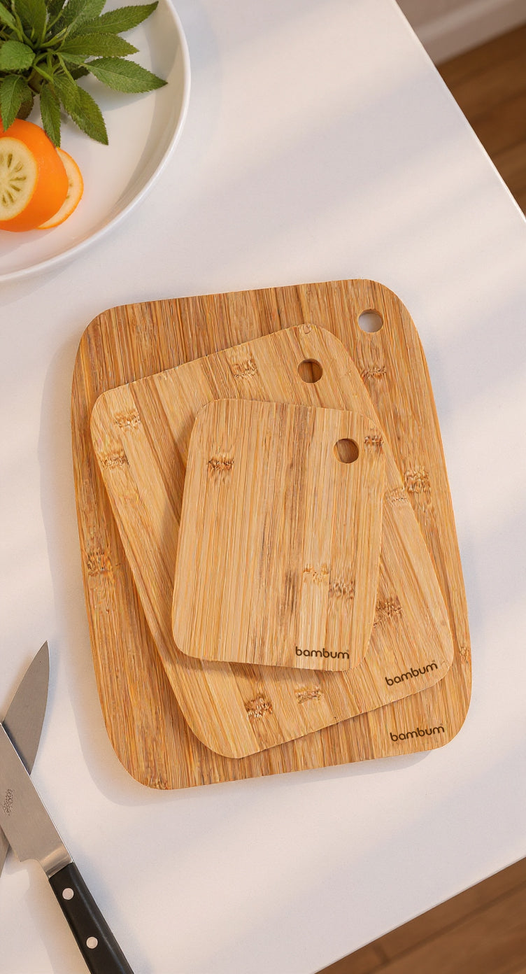 Teddy - 3pc Cutting Board 29-22-15 cm