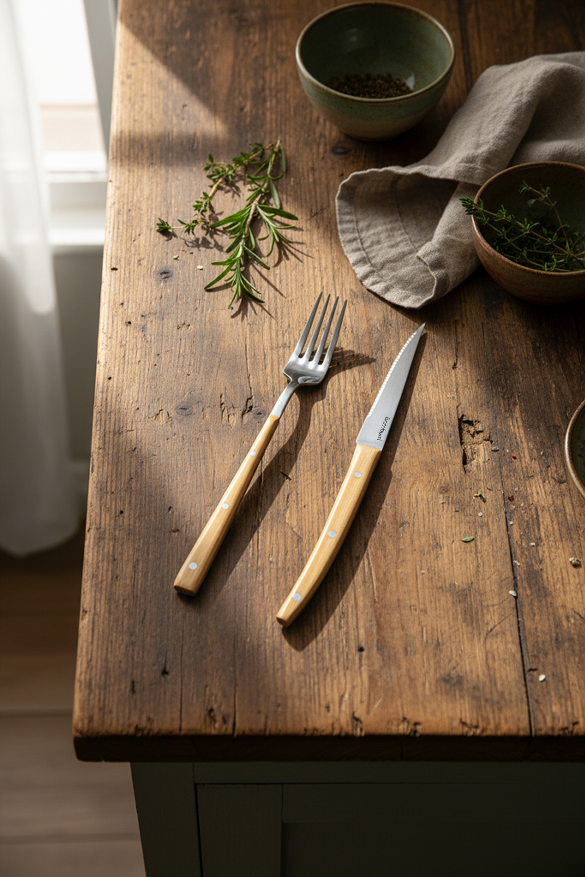 Spartan - Steak Cutlery Set for 1 Person