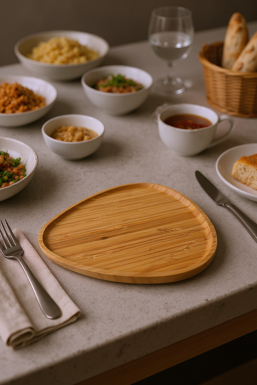 Macchiato - Triangle Tray Large 29.5 cm