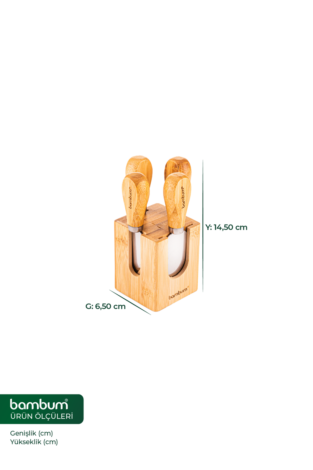 Kitta - 5 Pcs. Cheese Serving Set