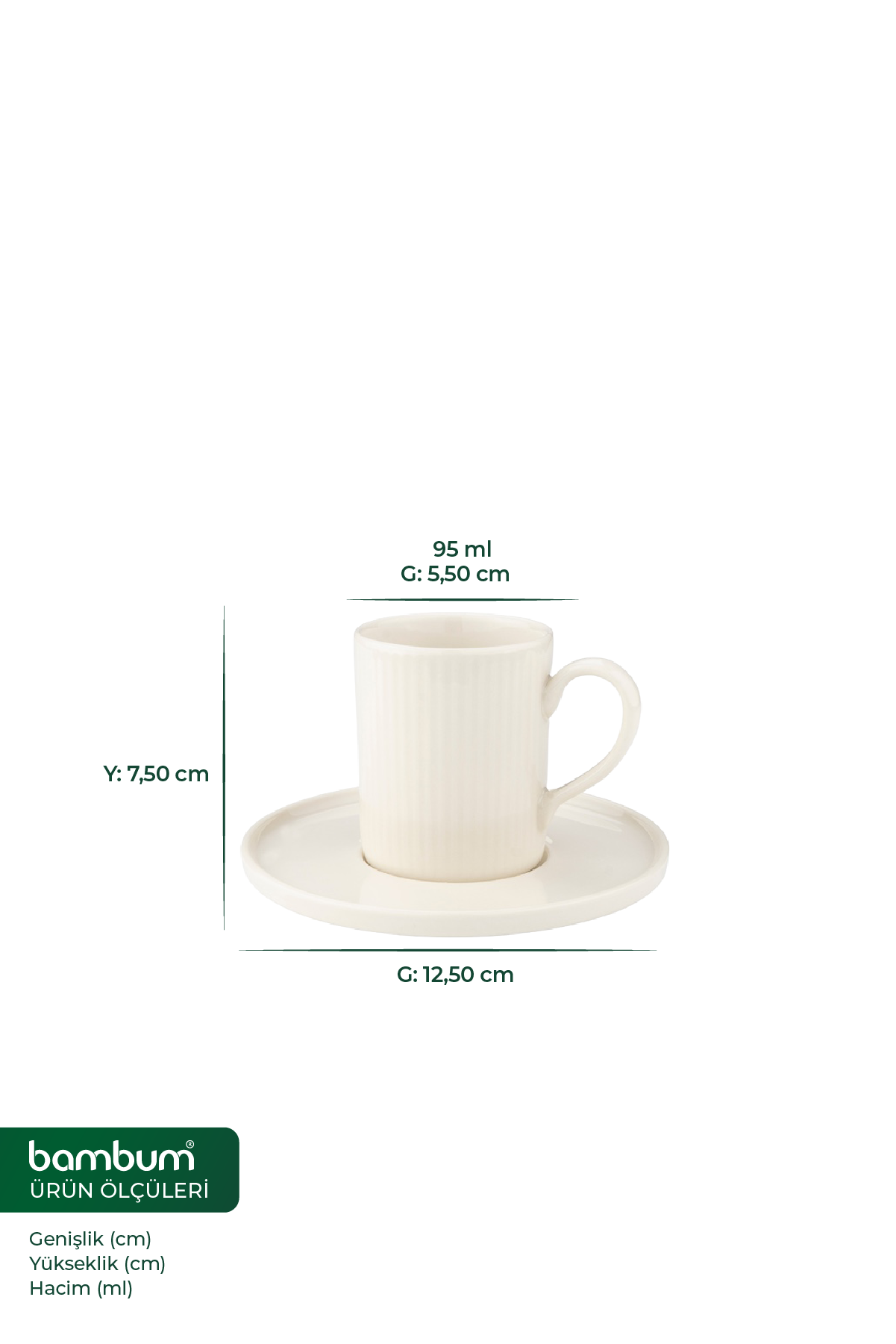 Icon - Set of 6 Coffee Cups