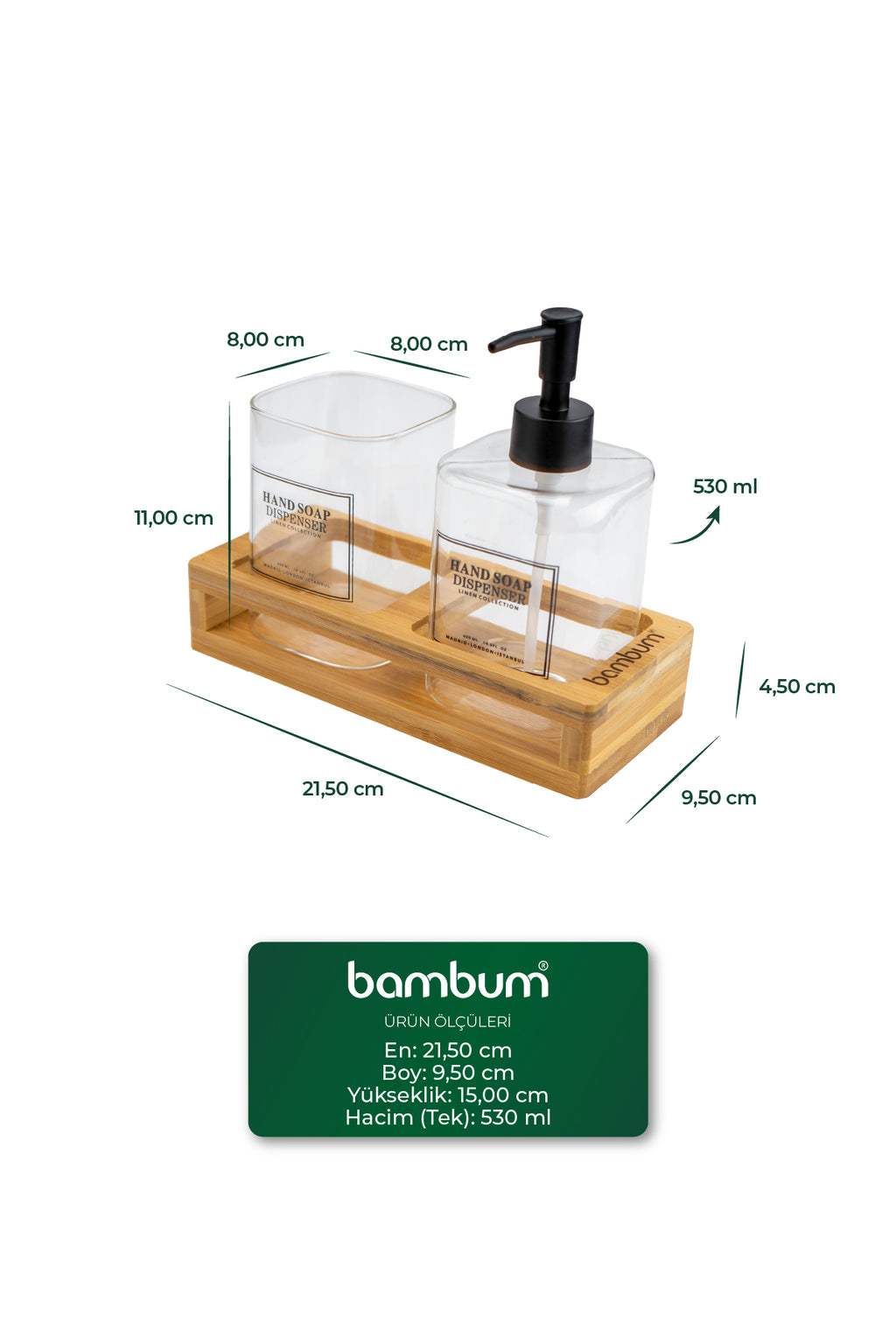 Gela - 2 Pcs Soap Dish Set