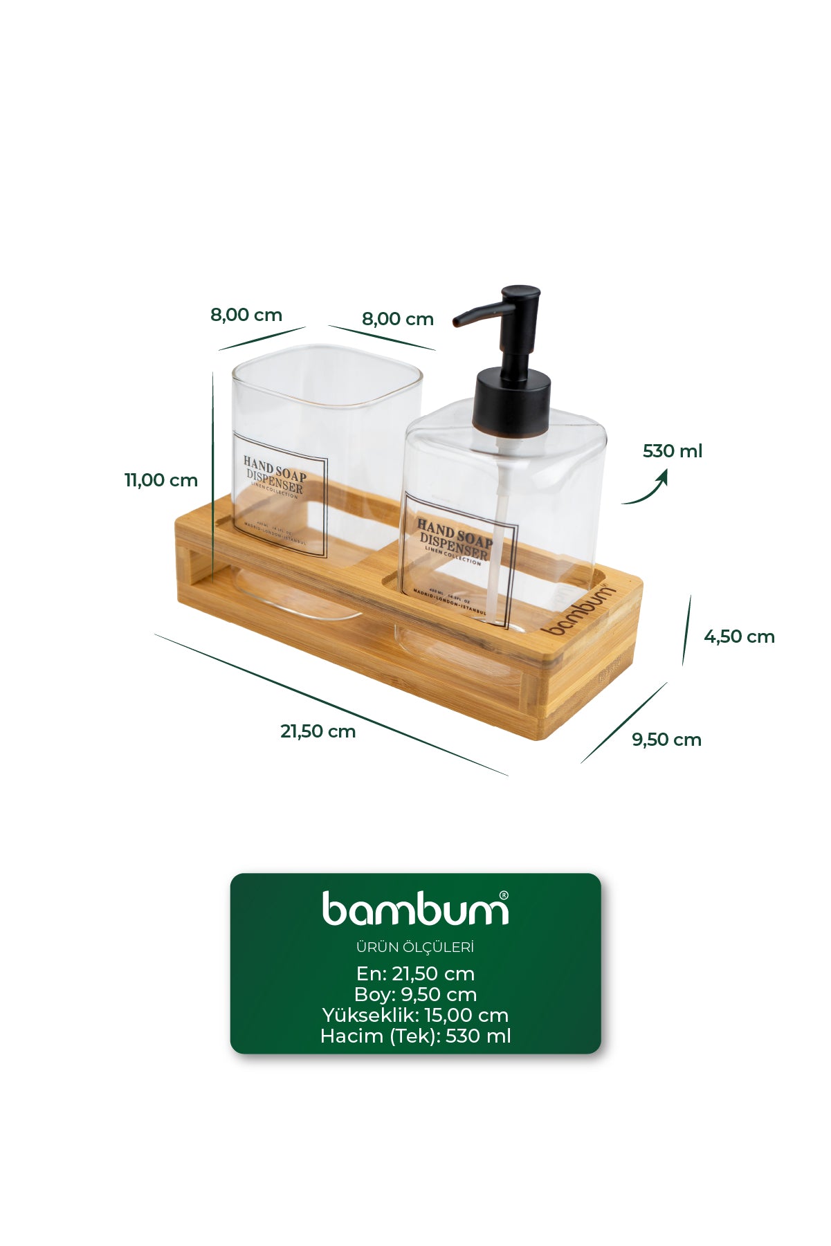 Gela - 2 Pcs Soap Dish Set