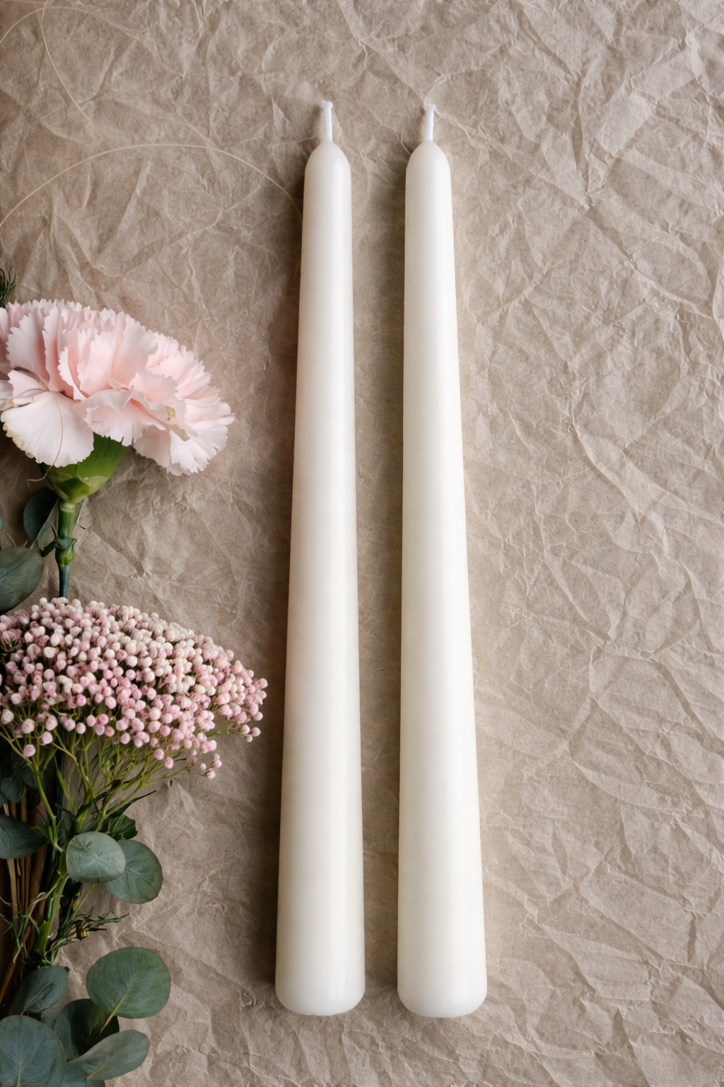 Classic Taper Candles – 25 cm (Set of 2)