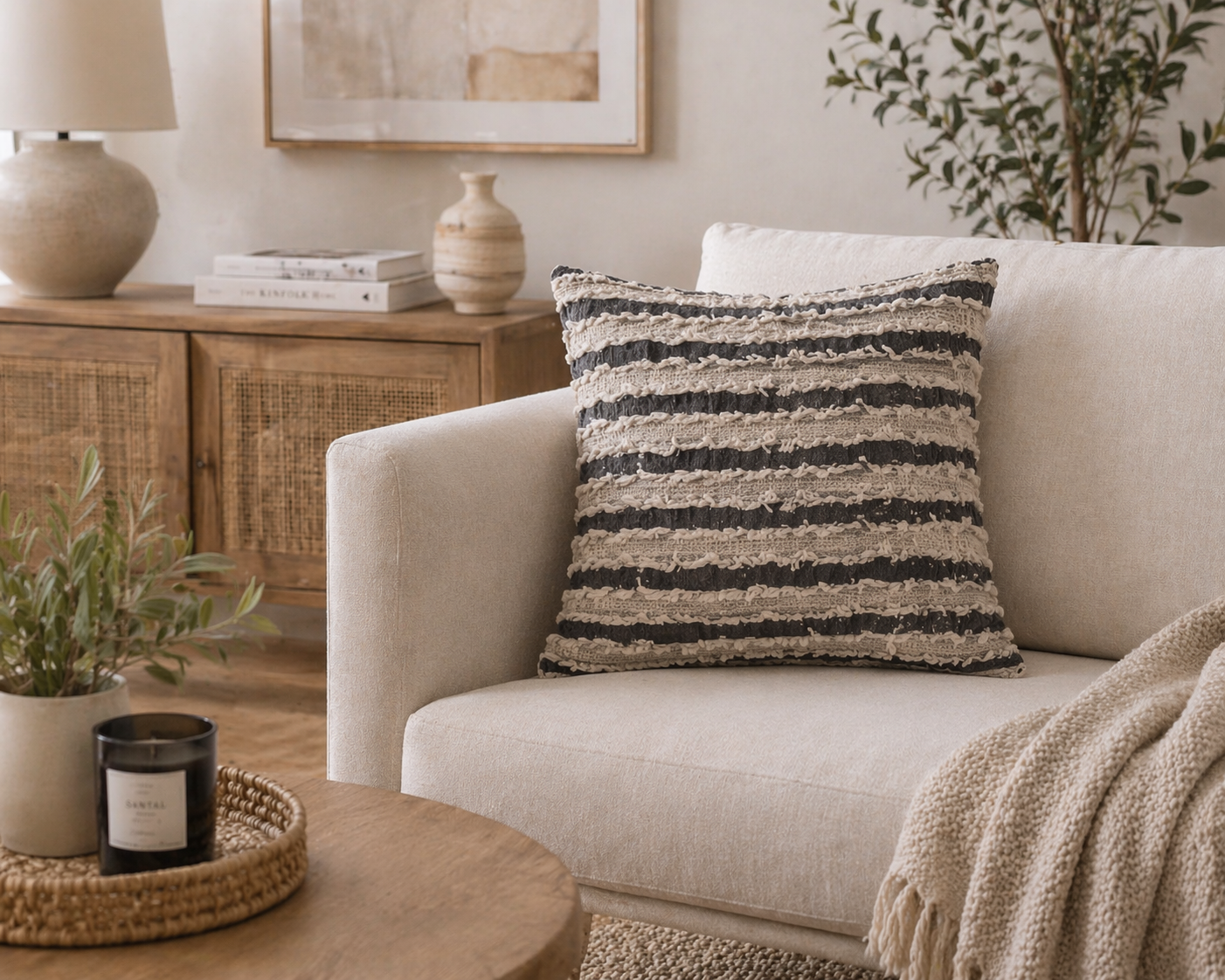 Istanbul Noir Cushion Cover – Black | 45x45 cm