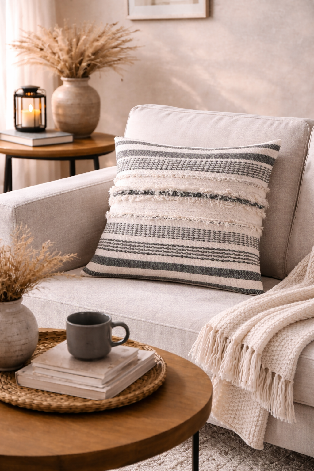 Istanbul Collection – Grey Cushion Cover | 45x45 cm