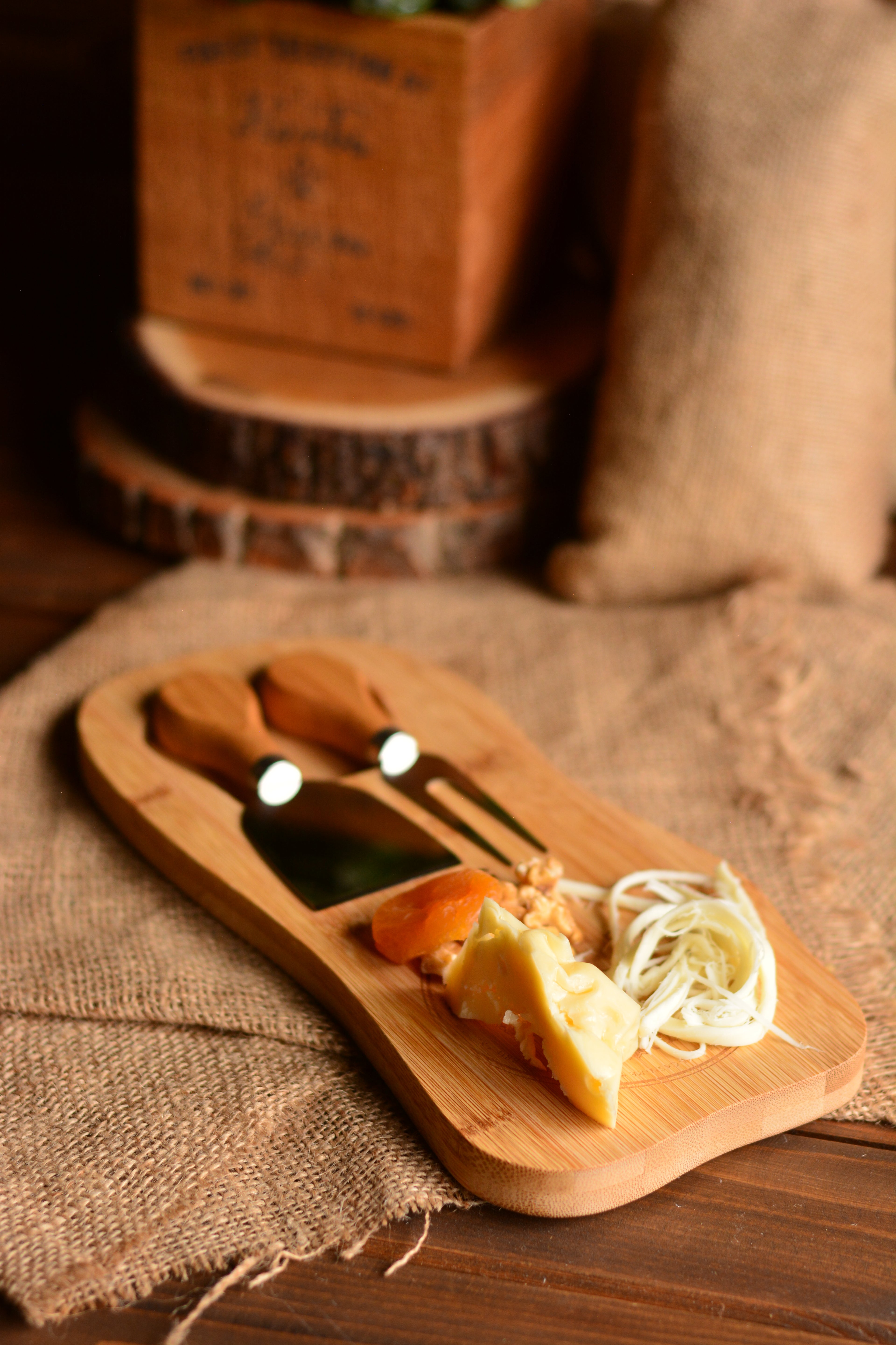 Gon - 3 Pcs Cheese Serving Set