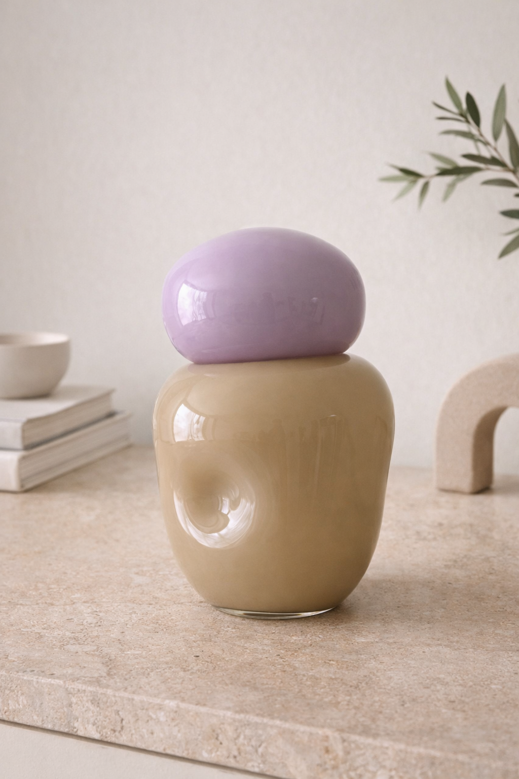 Cappadocia Urban Mist Jar Vase – Handmade Decorative Object