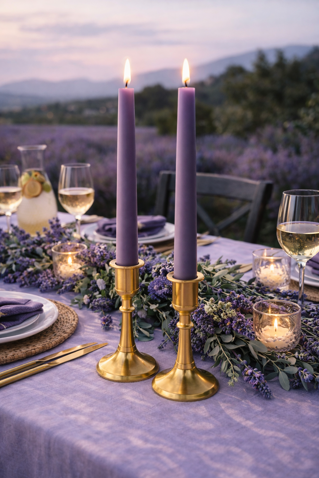 Classic Taper Candles – 25 cm (Set of 2)