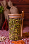 Lolla - Glass Jar with Spoon 15 cm