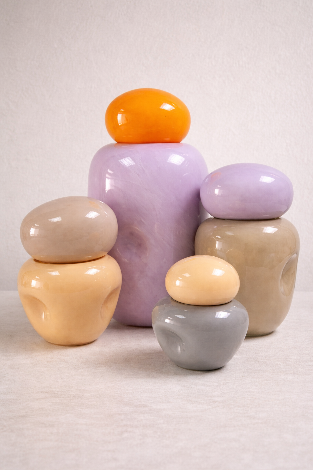 Cappadocia Urban Mist Jar Vase – Handmade Decorative Object