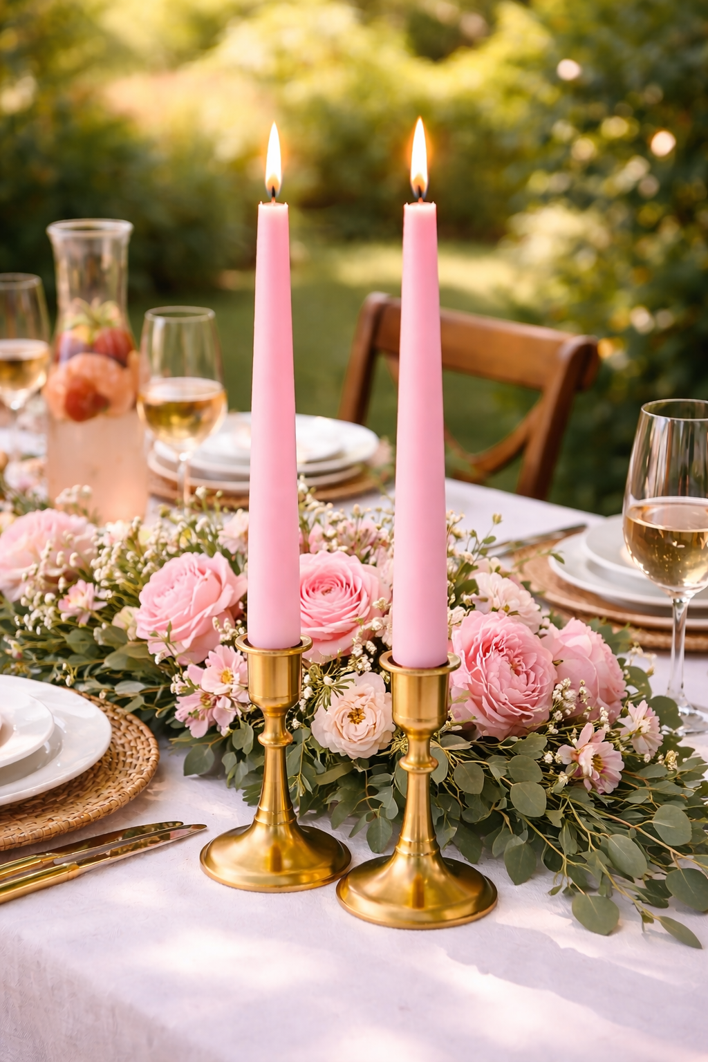 Classic Taper Candles – 25 cm (Set of 2)