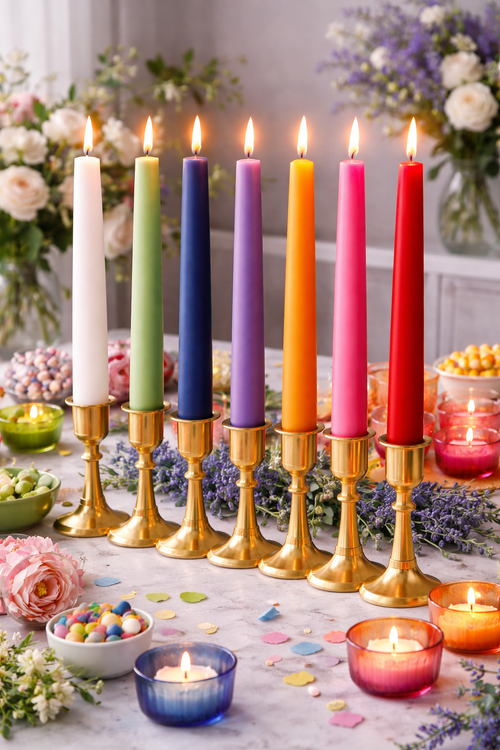 Classic Taper Candles – 25 cm (Set of 2)