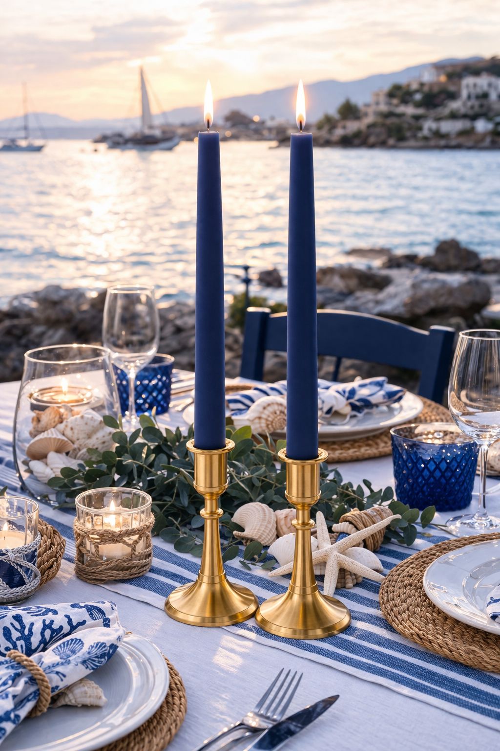 Classic Taper Candles – 25 cm (Set of 2)