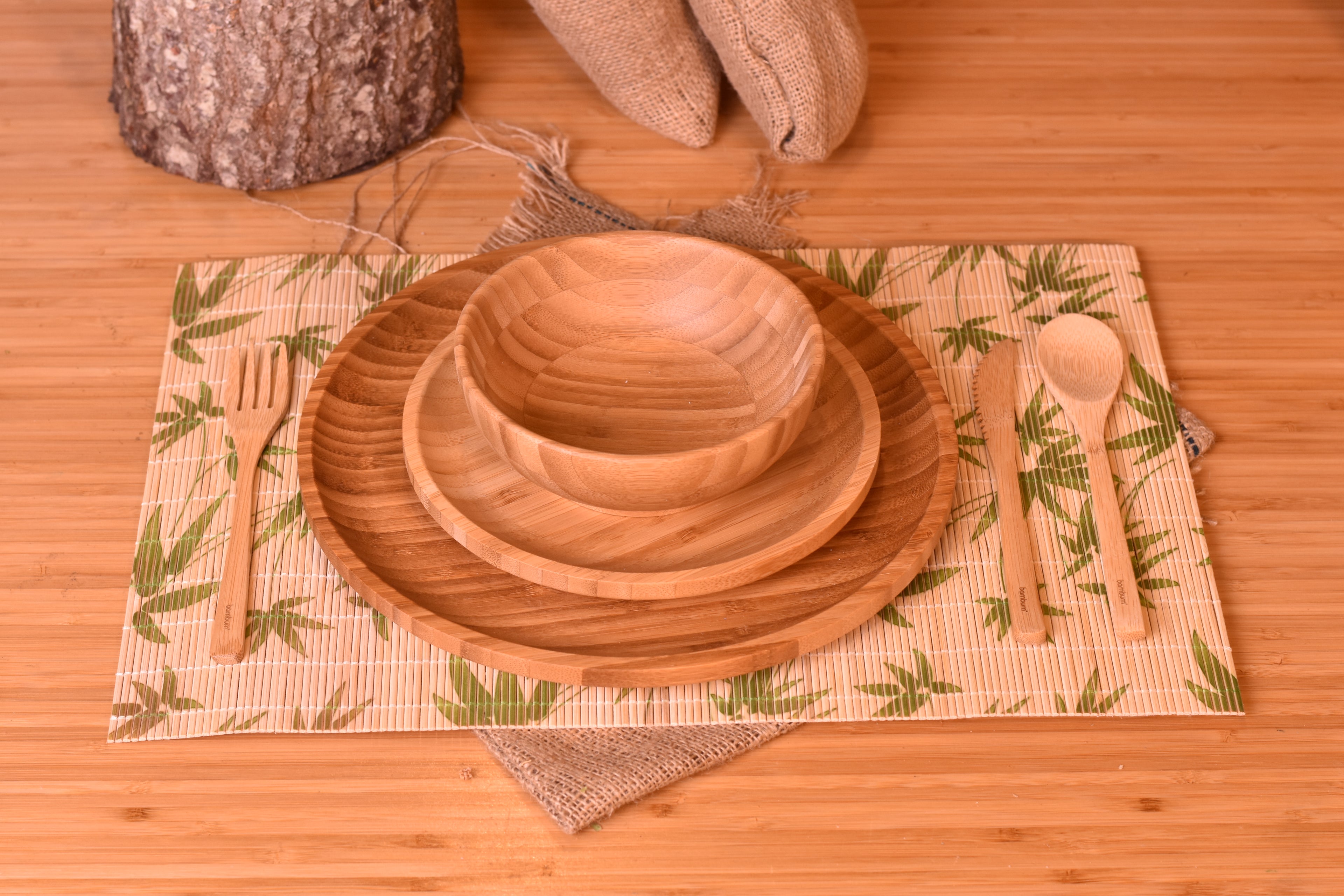 Servizio - Bamboo Table & Sushi Mat