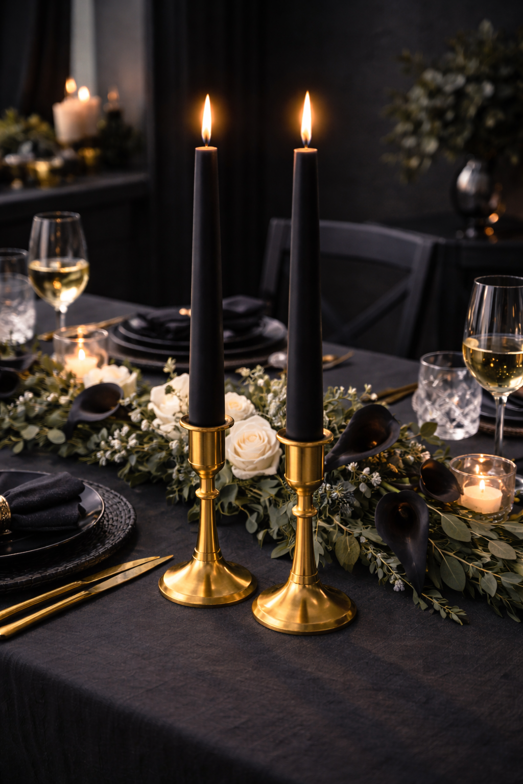 Classic Taper Candles – 25 cm (Set of 2)