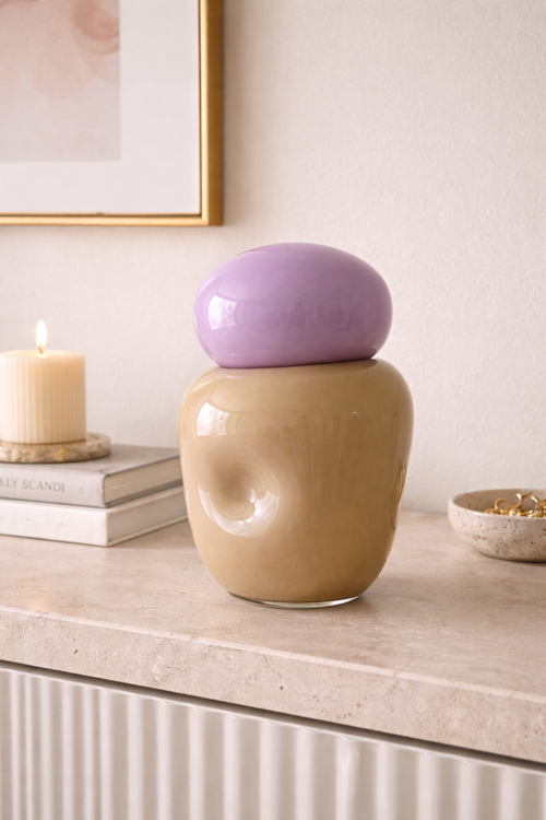 Cappadocia Urban Mist Jar Vase – Handmade Decorative Object