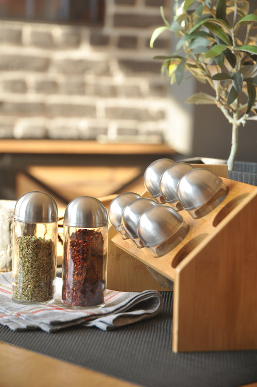 Diana - Spice Rack with 8 Bottles - A La Turca