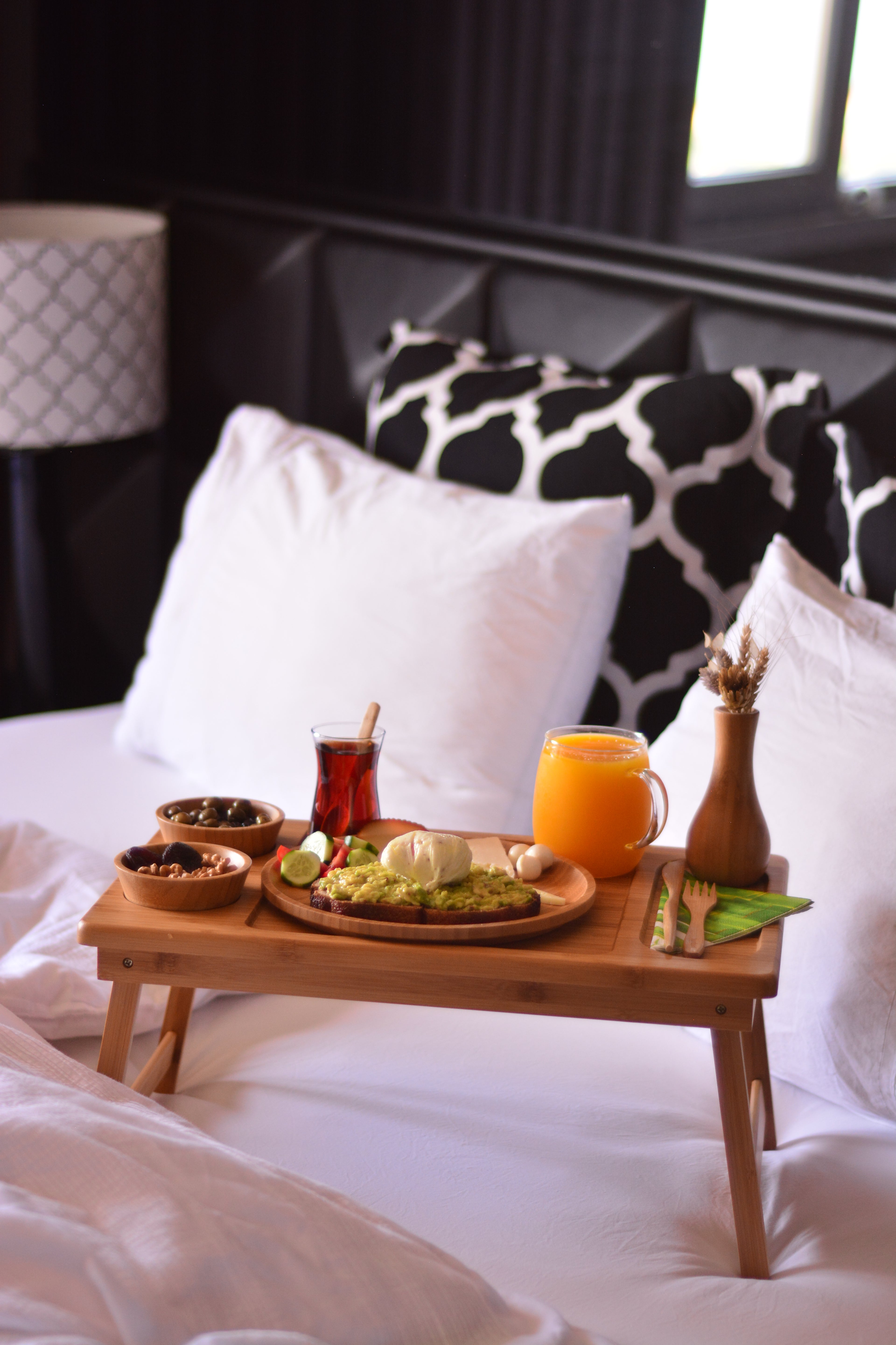 Tore - Bed Tray with Snack Bowls