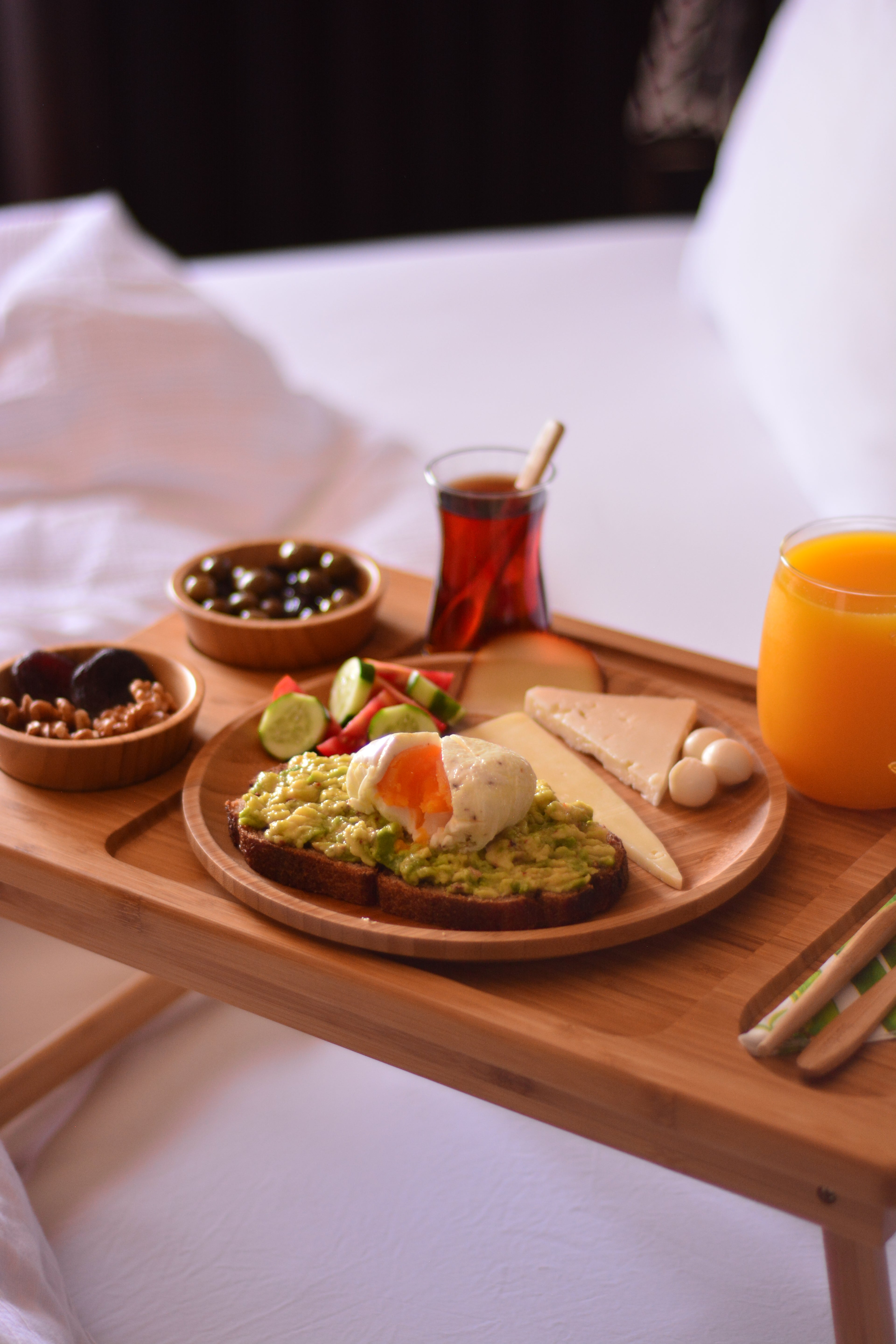 Tore - Bed Tray with Snack Bowls