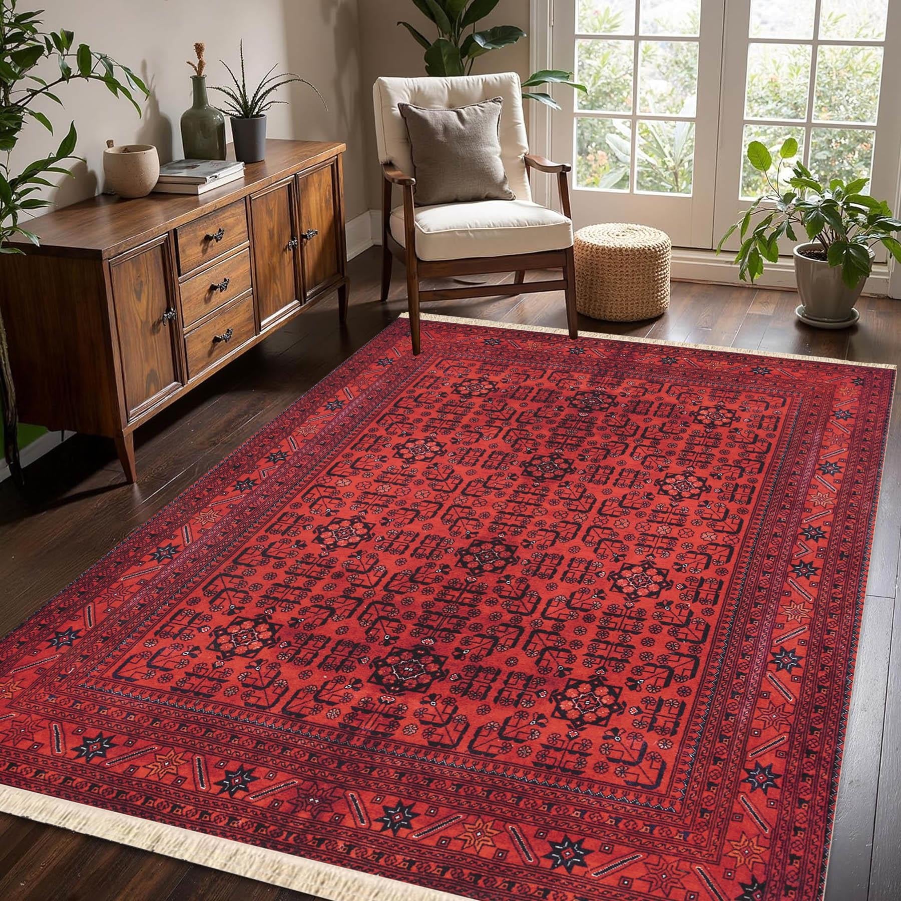 Anatolia Buhara Print Woven Base Rug 120*180 cm.