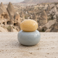 Cappadocia Honey Mist Jar Vase – Handmade Decorative Object