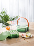 Pinmoo All-in-3 Ice Cube Tray & Storage Bucket Set