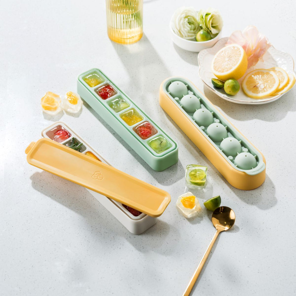 Pinmoo Easy&Mini Ice Cube Tray with Lid – Single