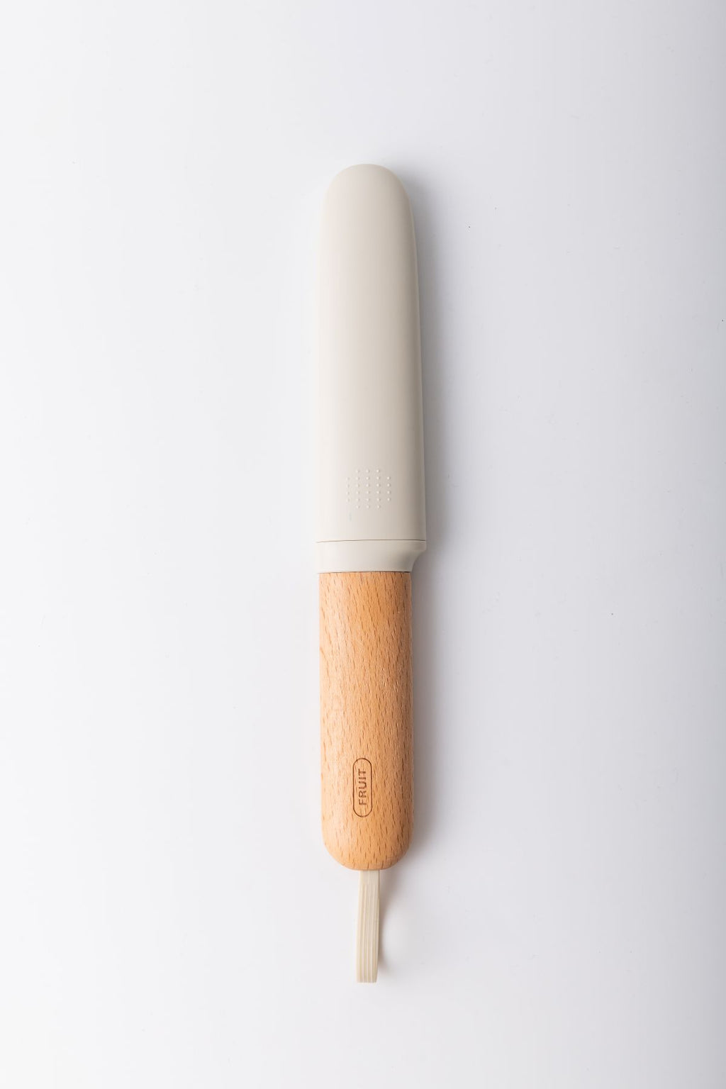 Pinmoo Design Fruit Knife with Protective Cover – Cream
