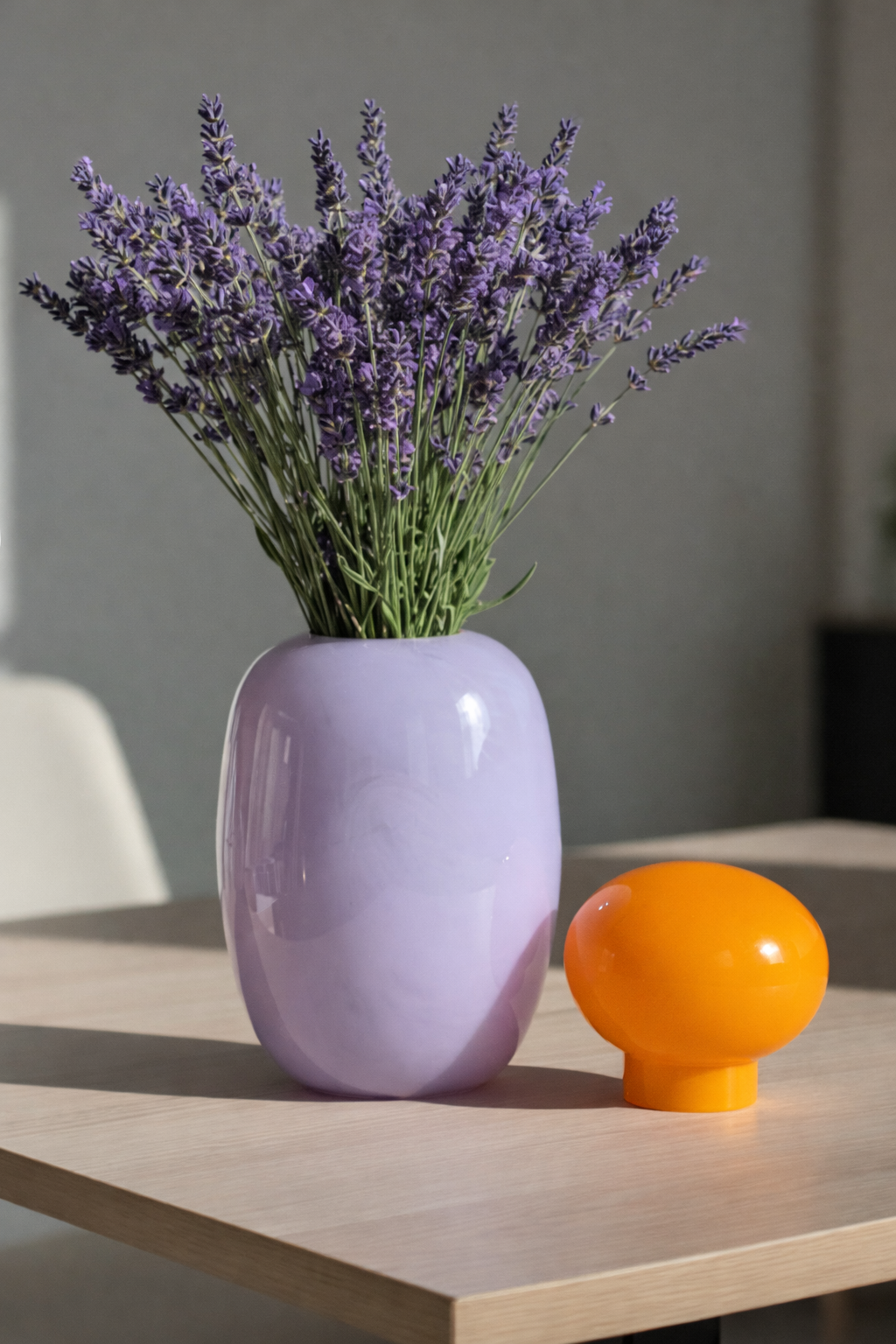 Cappadocia Sunset Pop Glass Jar Vase – Handmade Decorative Object