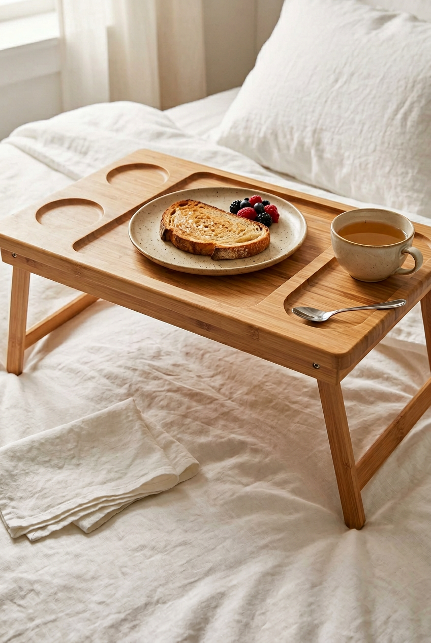 Tore - Bed Tray with Snack Bowls