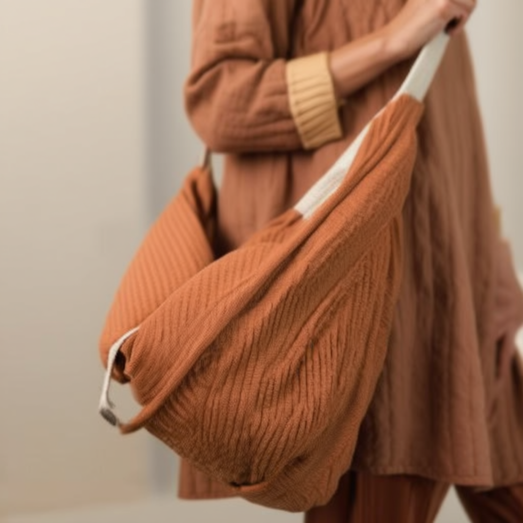 Muslin Shoulder Bag – Cappadocia Collection (Terracotta)