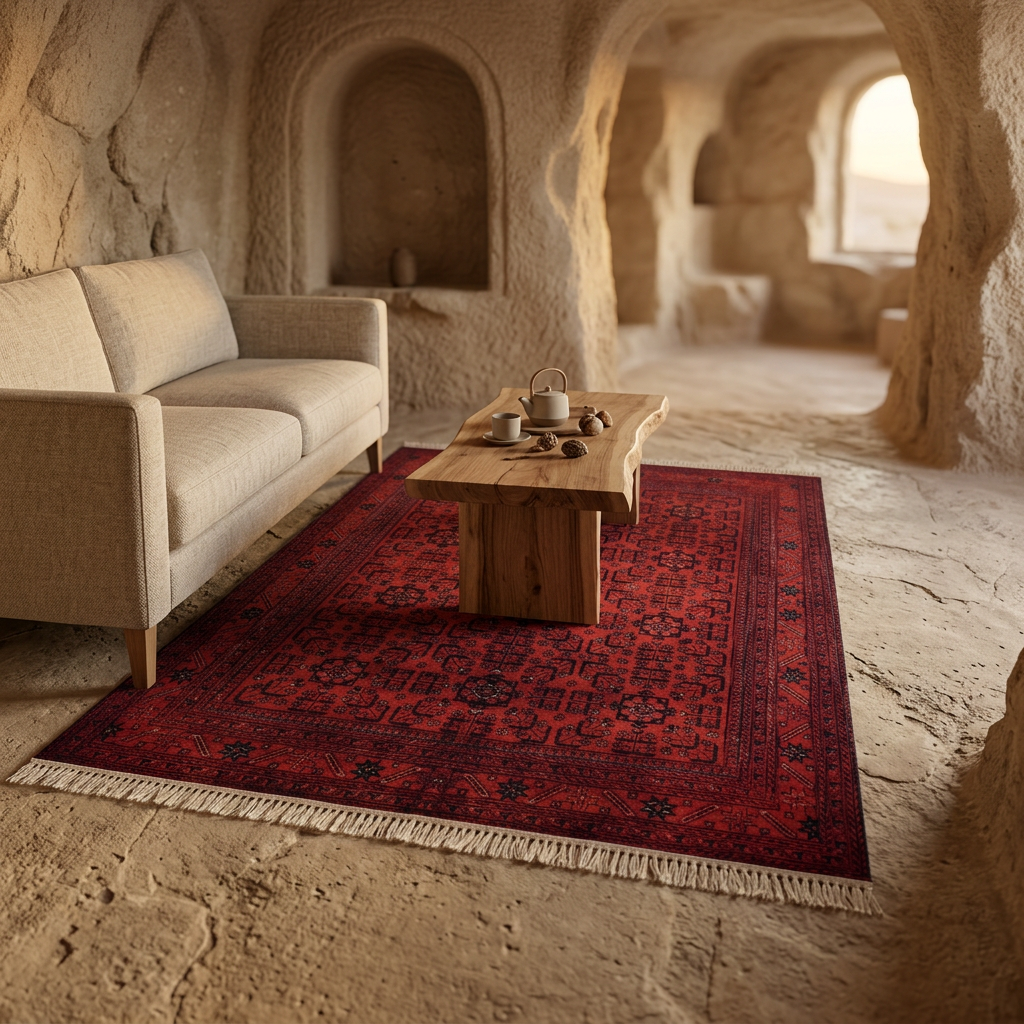 Anatolia Buhara Print Woven Base Rug 120*180 cm.