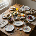 Porto Collection - 14 Piece Porcelain Breakfast Set