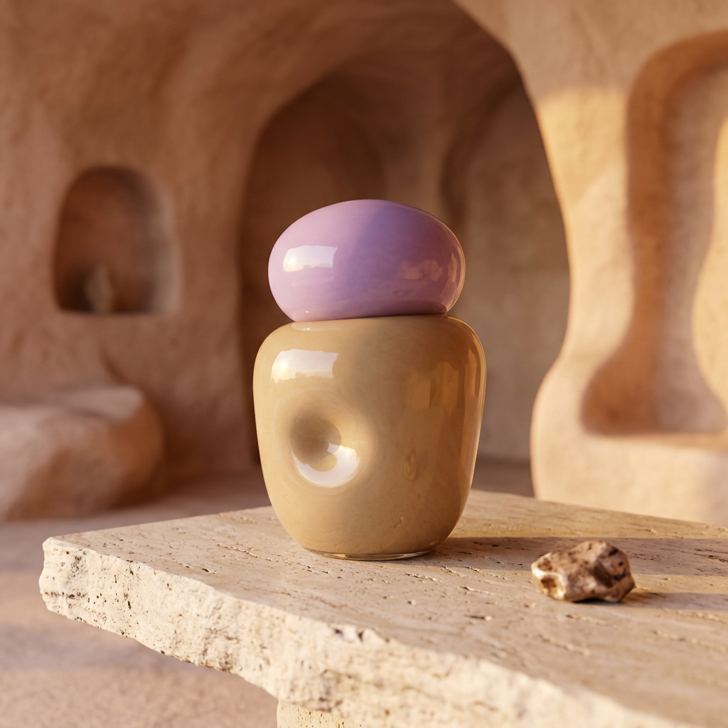 Cappadocia Urban Mist Jar Vase – Handmade Decorative Object
