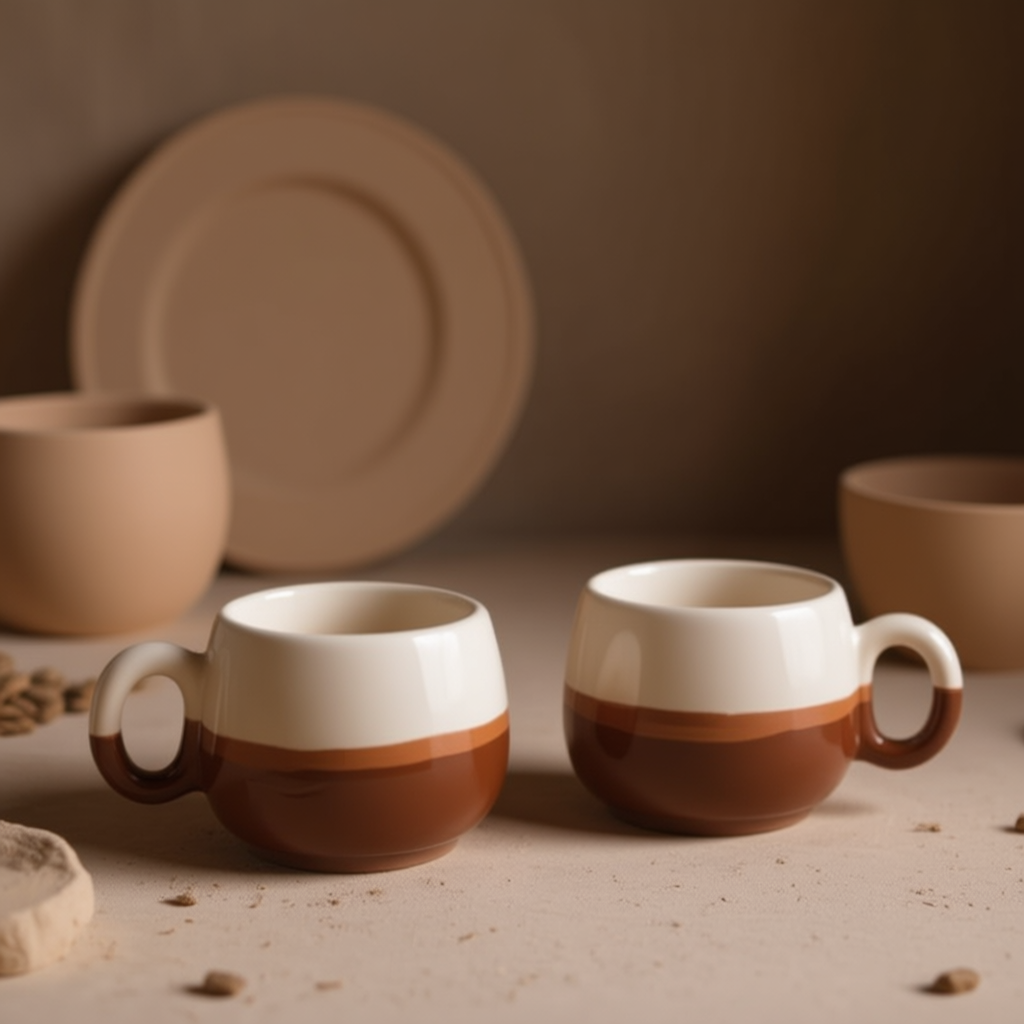 Avanos Ceramic Coffee Cup Set – Cappadocia Collection  220ml