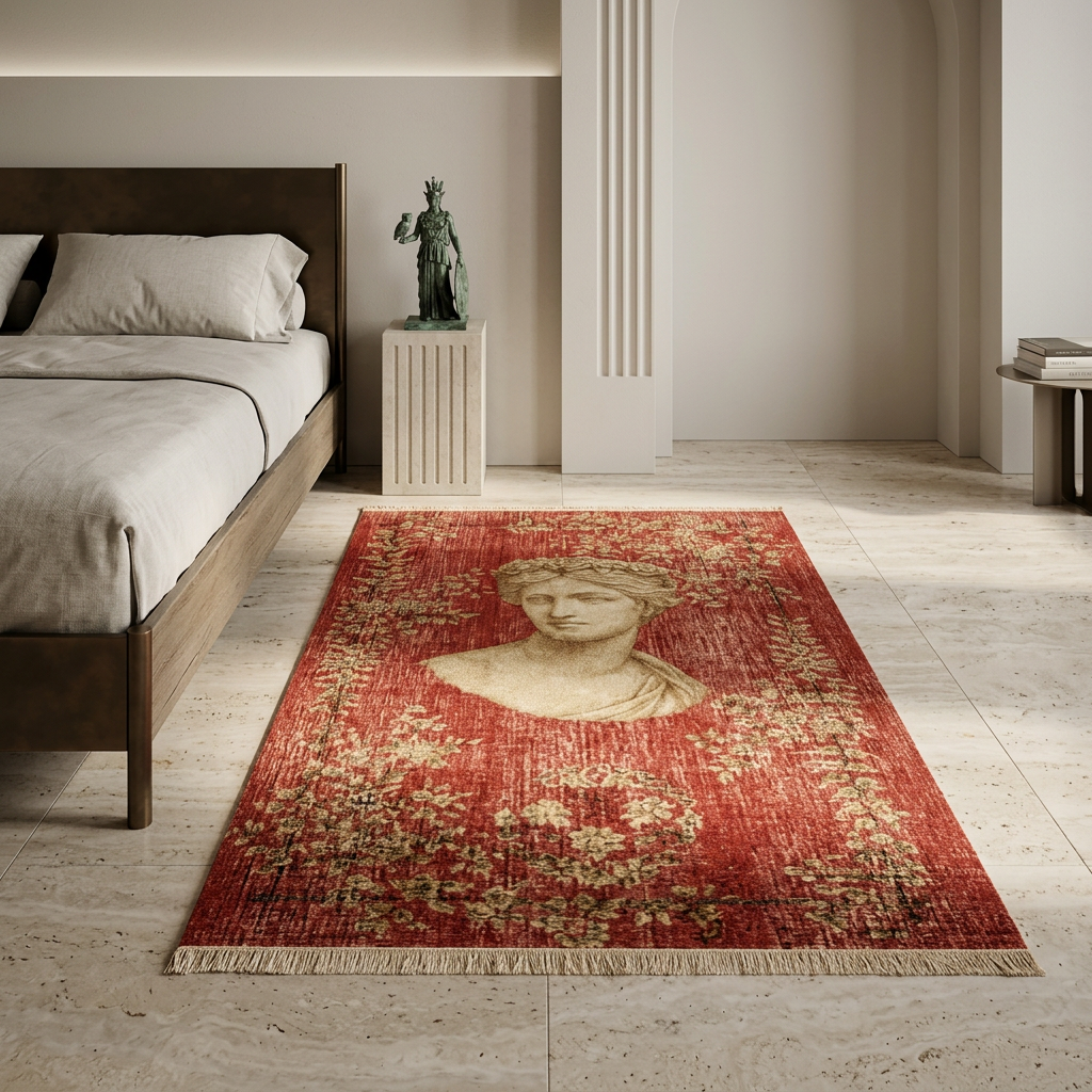 Anatolia Artemis Print Woven Base Rug 80*150 cm.