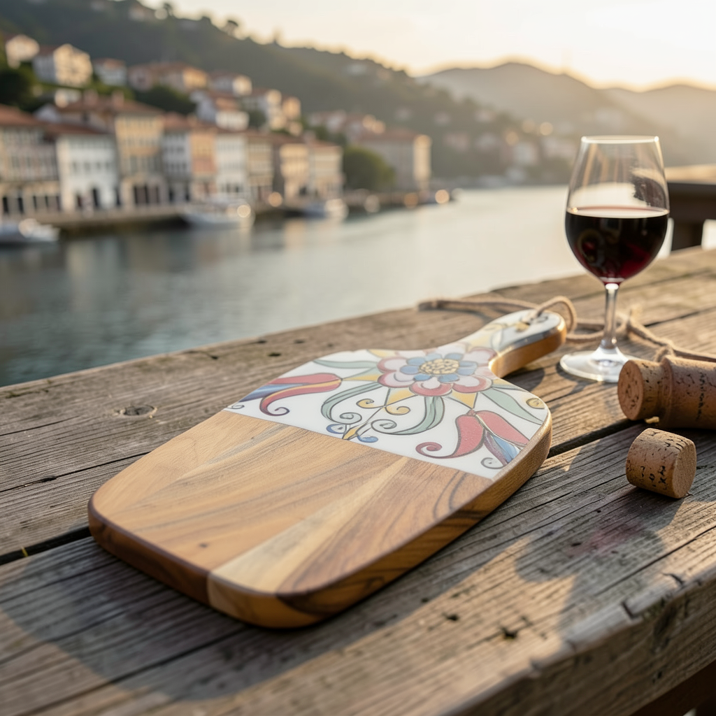 Porto Collection – Acacia Rectangular Cutting & Serving Board 18×30 cm