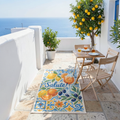 Salute! Print Woven Base Rug  80*150 cm – Capri Collection