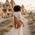 Muslin Shoulder Bag – Cappadocia Collection (Terracotta)