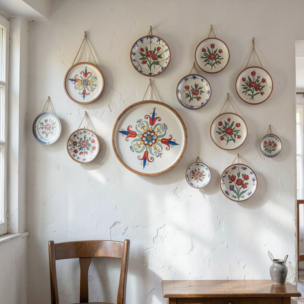 Porto Collection – Acacia Round Serving Tray Small 25 cm.