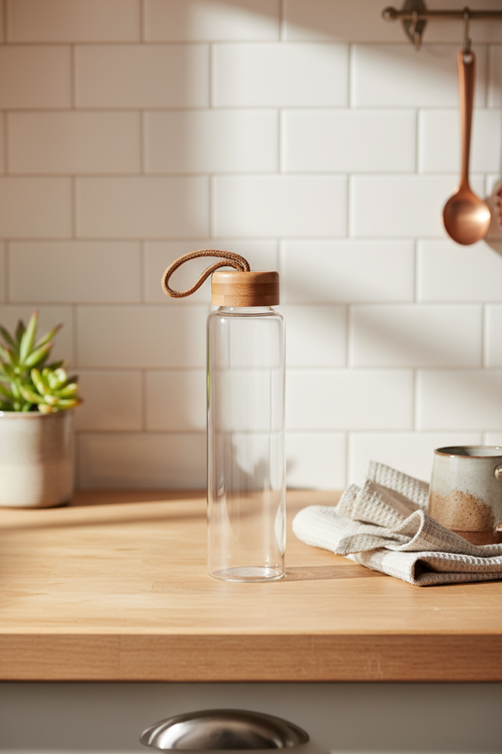 Diem - Glass Water Bottle 800 ml - A La Turca