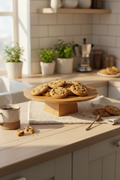 Rafael - Footed Serving Board Round 30*9 cm