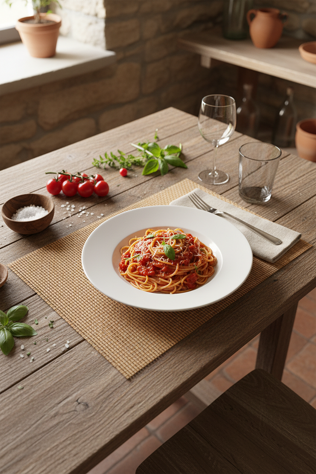 Servizio - Table & Sushi Mat Wood 45*30