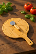 Napoli - Round Pizza Board with Rotating Blade