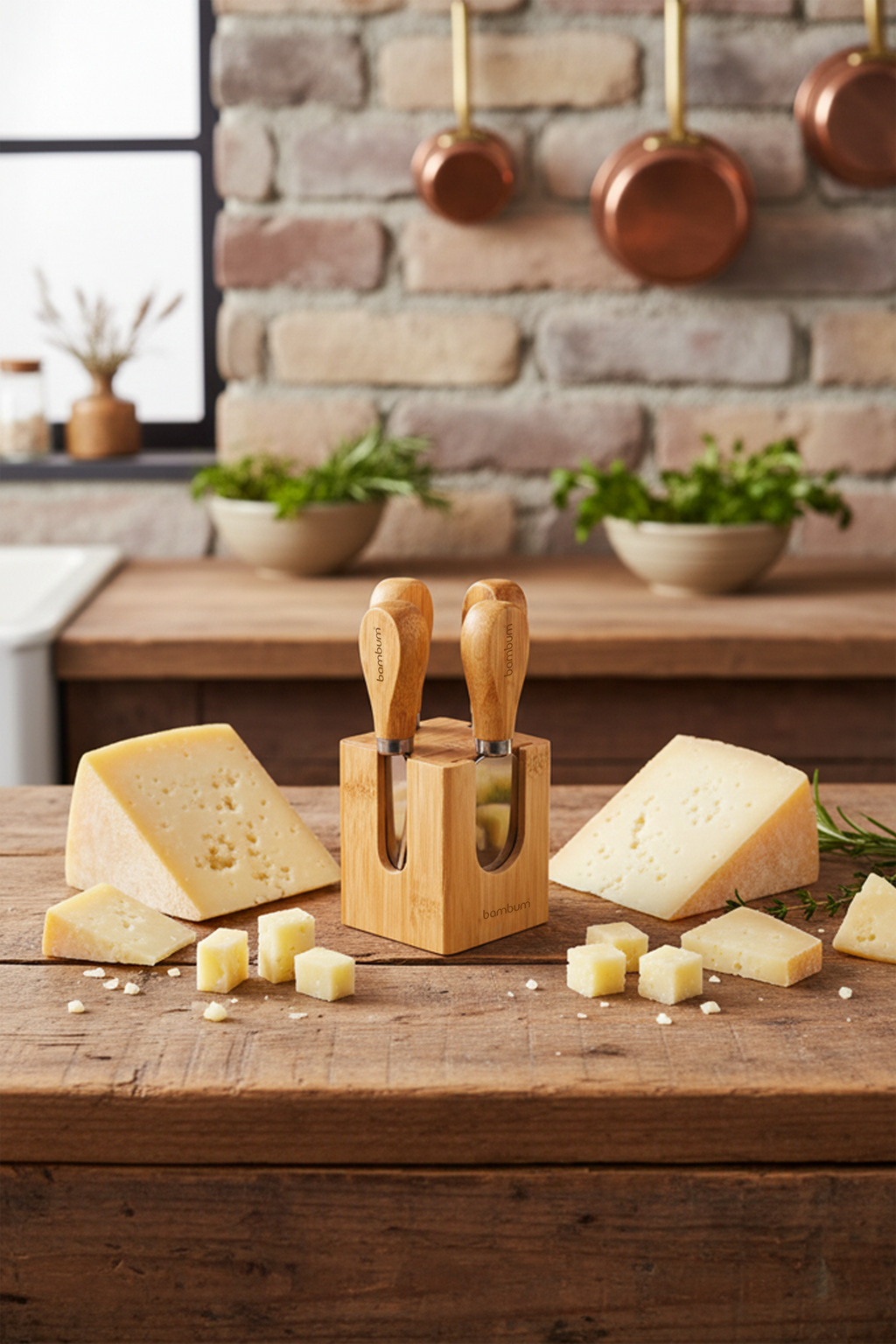 Kitta - 5 Pcs. Cheese Serving Set