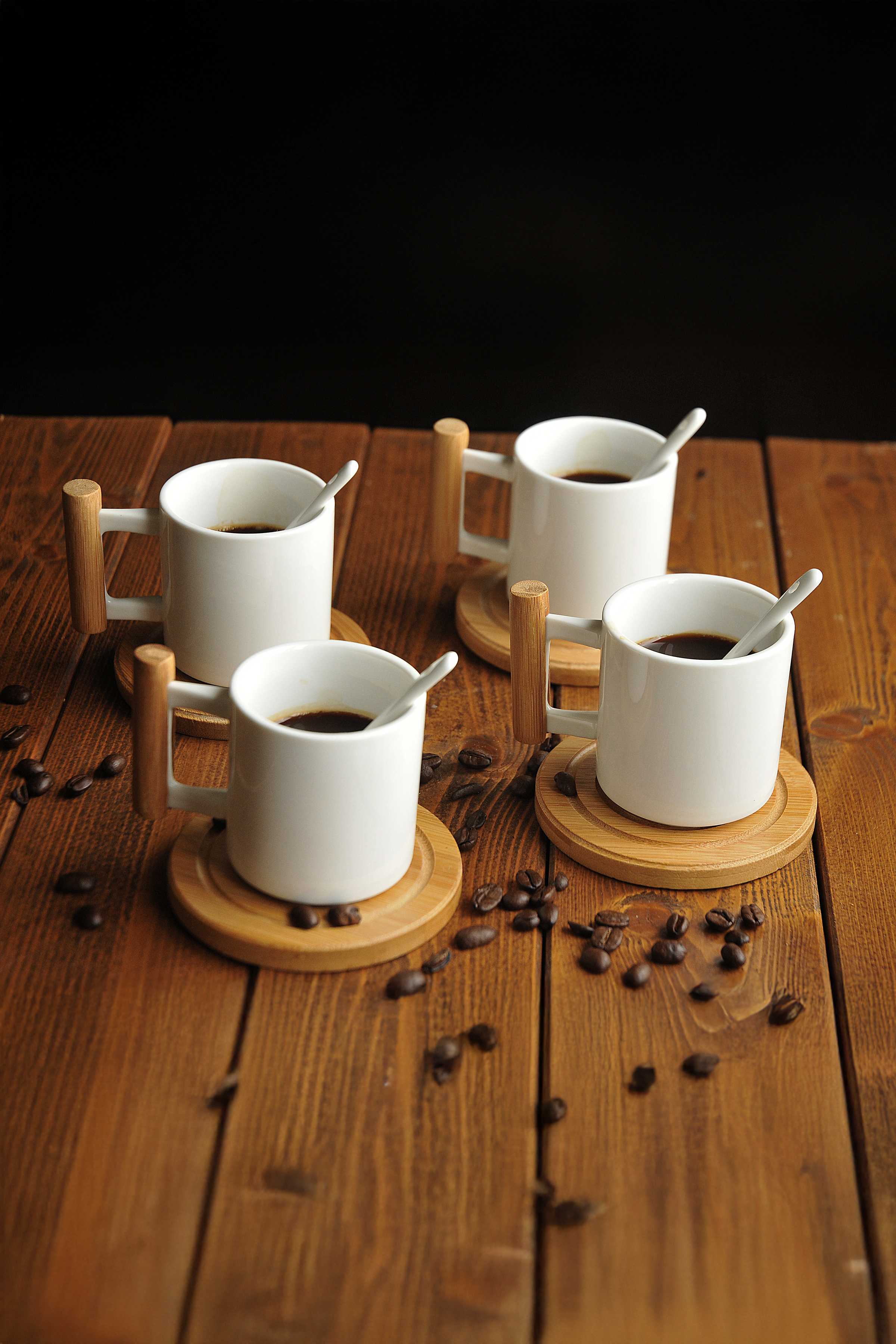 Naturelle - 12 Pcs Mug Set Porcelain