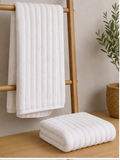 Turco Pure White Bath Towel 75x150 cm – 550 GSM 100% Cotton