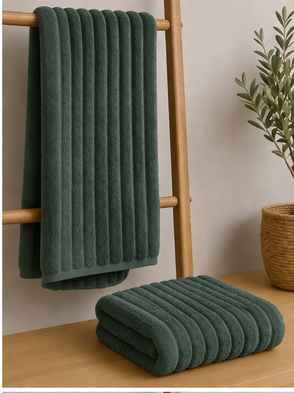 Turco Olive Grove Bath Towel 75x150 cm – 550 GSM 100% Cotton