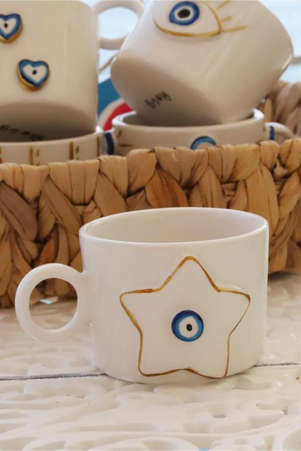 Sirius Gold Handmade Coffee Cup Set – Anatolian Collection 180 ml